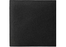 S-plate matte black